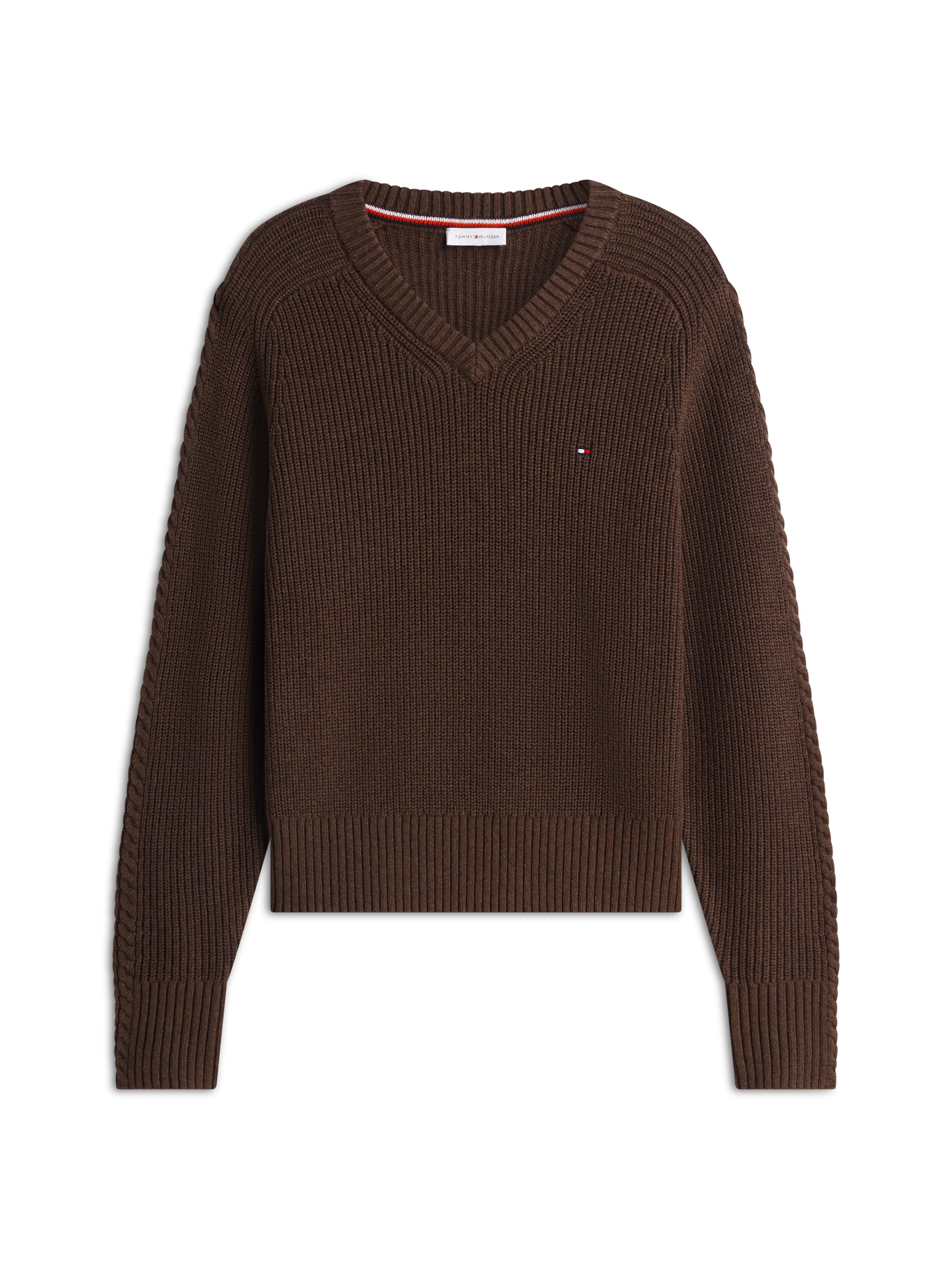 TOMMY HILFIGER Pullover i brun: forside