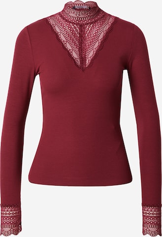 ONLY Shirt 'TILDE' in Rood: voorkant