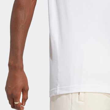 balta ADIDAS ORIGINALS Marškinėliai 'Trefoil Essentials'