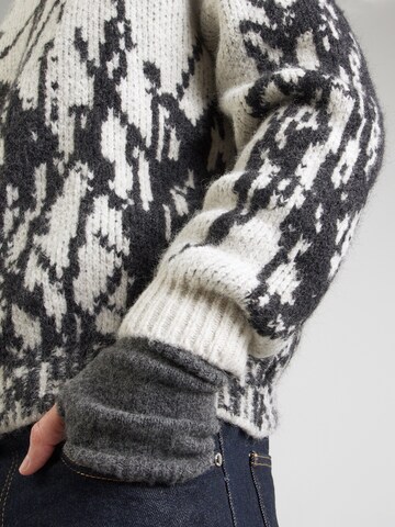 WEEKDAY Trui 'Emilio' in Beige