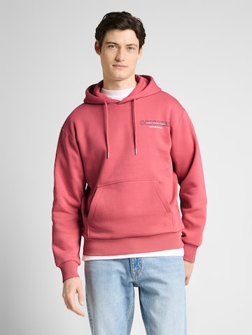 TOM TAILOR DENIM Sweatshirt in Pink: front