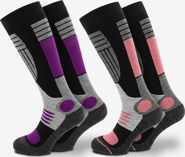 Occulto Athletic Socks 'Maria' in Mixed colors: front