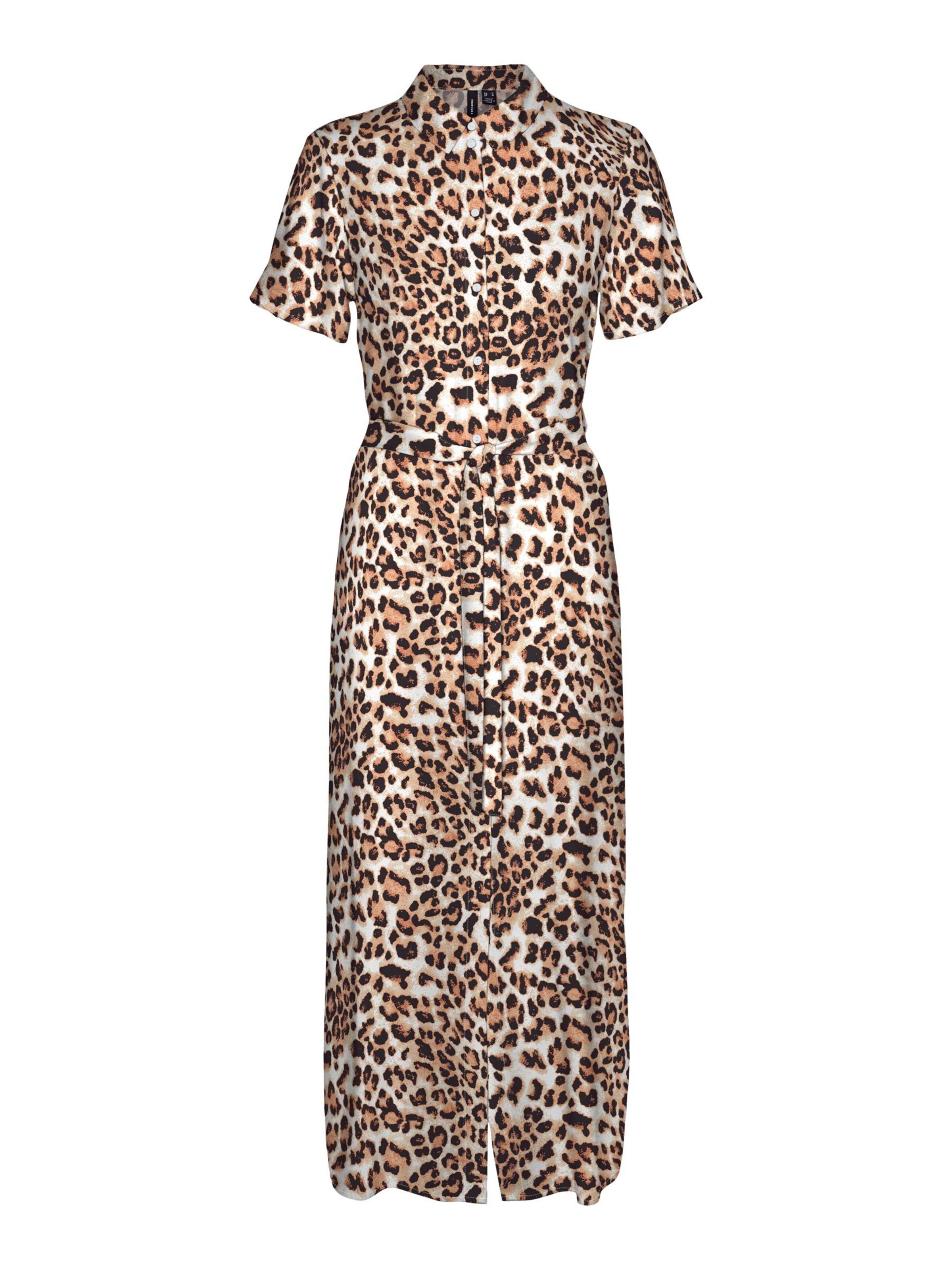 VERO MODA Kleid 'VMEasy Joy' in Braun: Vorderseite