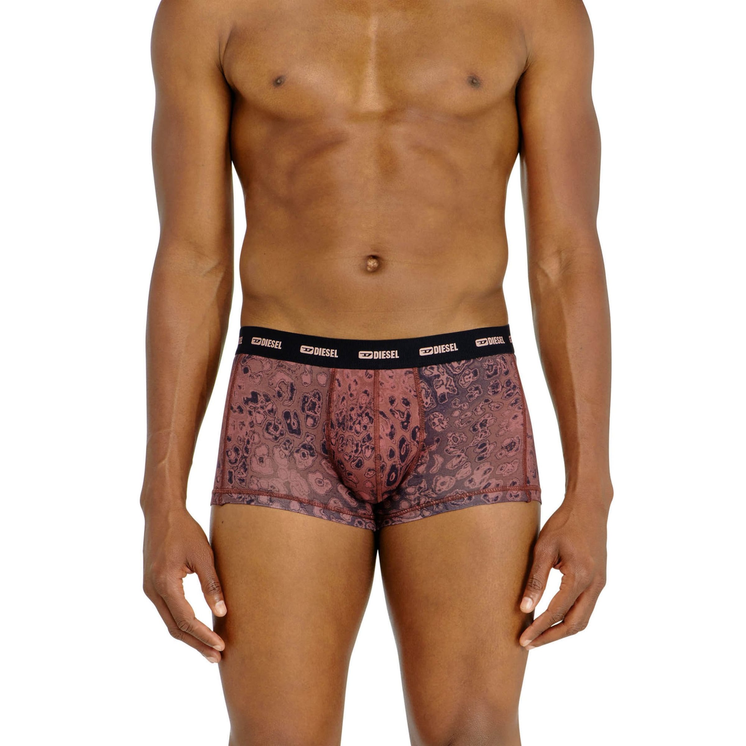 DIESEL - Calzoncillo boxer en rosa: frente