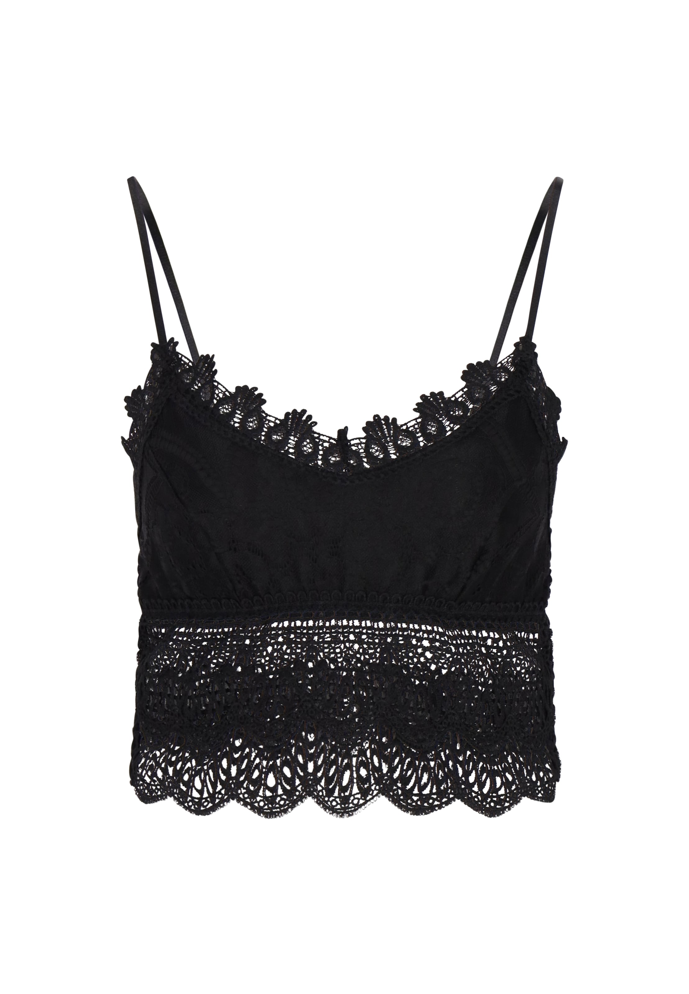 juoda NAEMI Palaidinė be rankovių 'Fashion Look': priekis