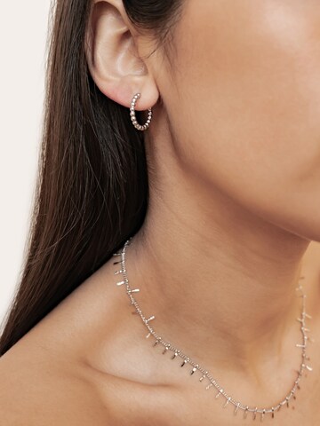 Hey Happiness Necklace 'Bar Drop' in Silver