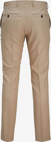 JACK & JONES Slimfit Spodnie w kant w kolorze beżowy