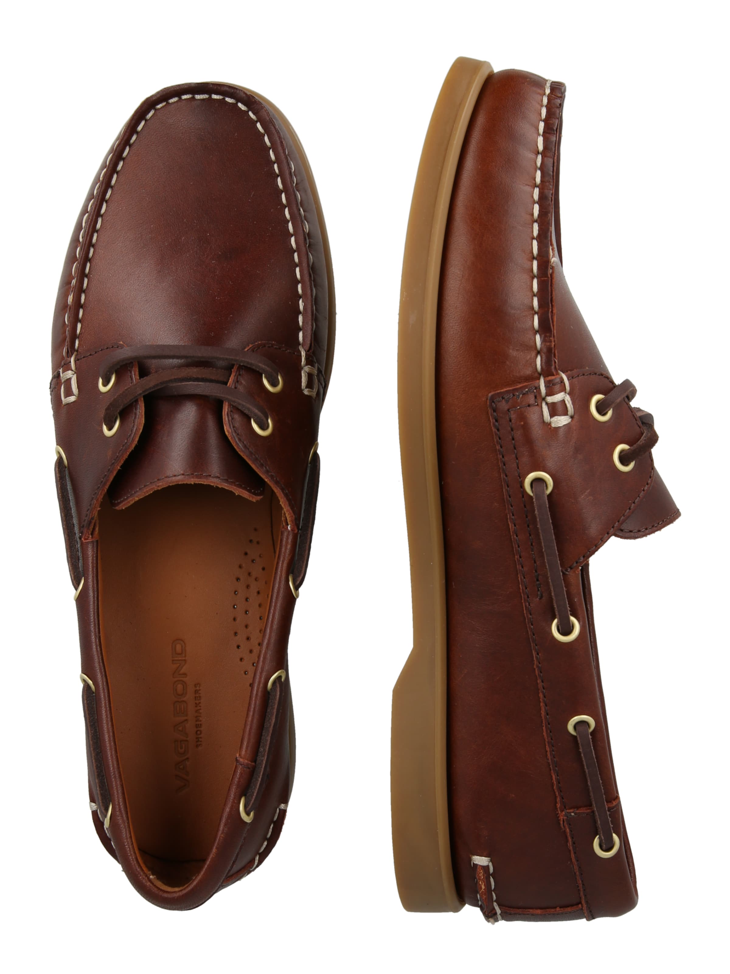 VAGABOND SHOEMAKERS Natikači 'LOUI M' | rjava barva