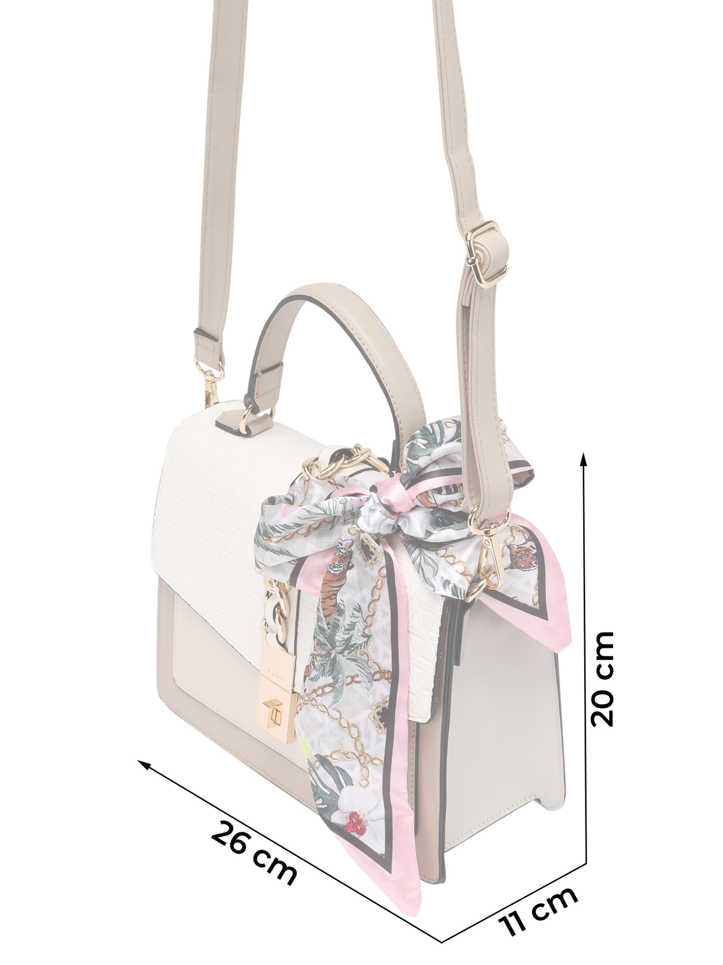 ALDO Τσάντα χειρός 'CAILLA' σε λευκό