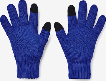 UNDER ARMOUR Athletic Gloves 'Halftime' in Blue