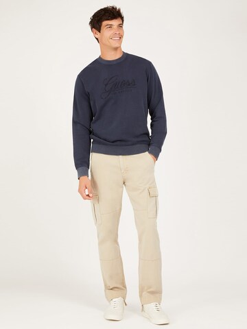 GUESS - Sweatshirt 'Melvyn' em azul