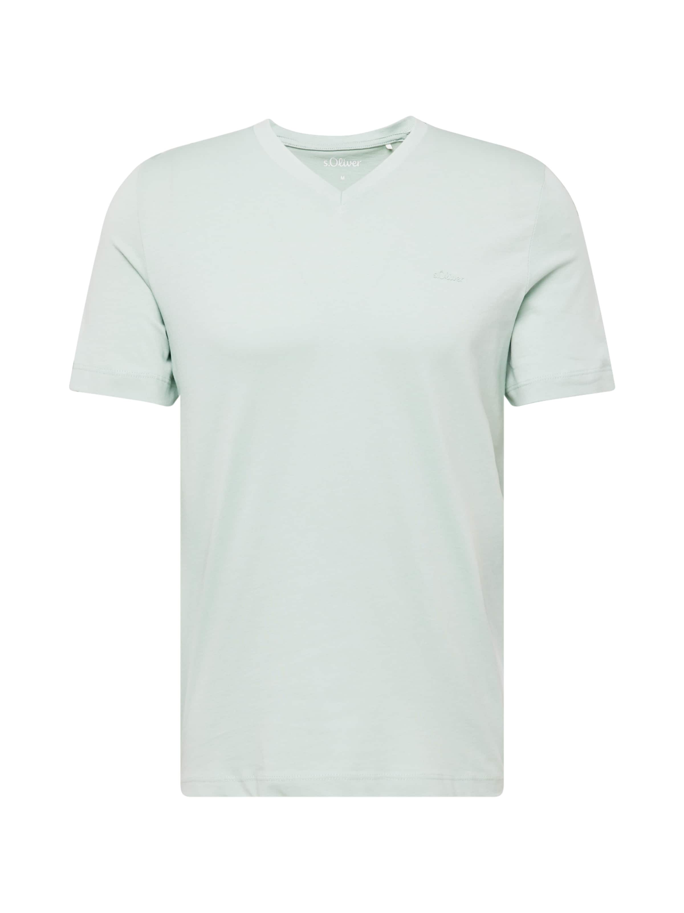 s.Oliver Shirt in Groen: voorkant