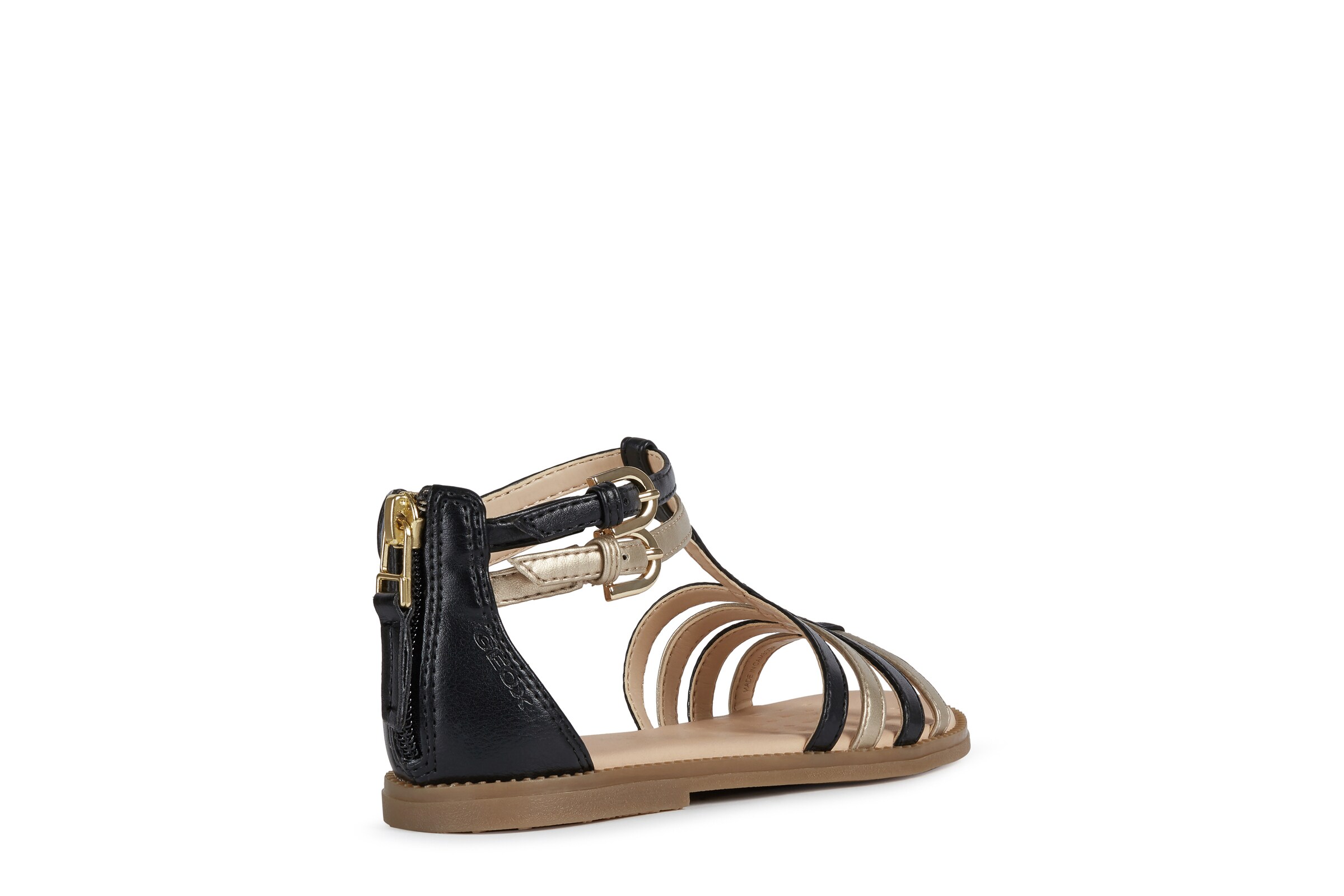 GEOX Sandale 'Karly' in Schwarz