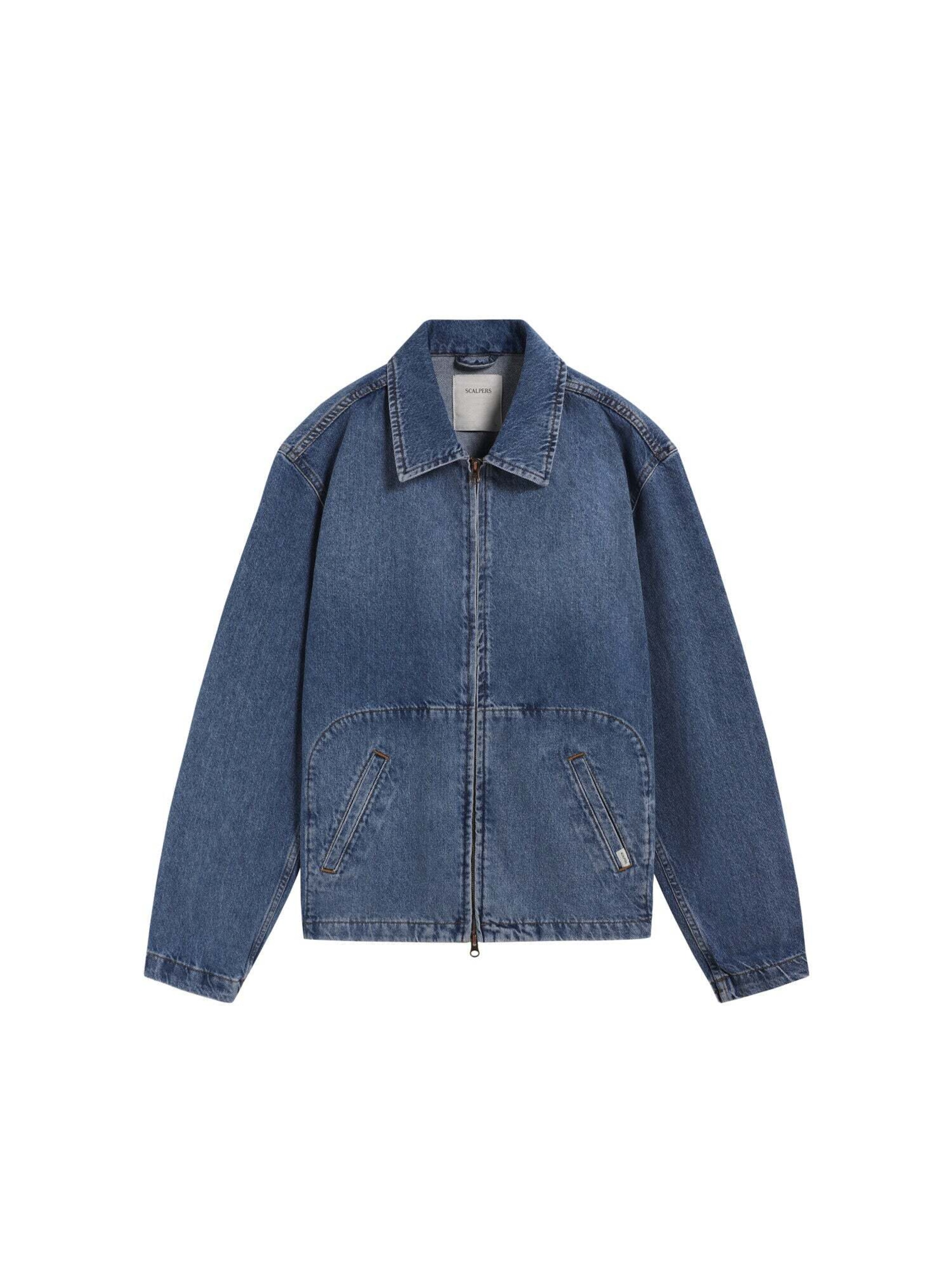 Scalpers Kevad-sügisjope, värv sinine: eest vaates