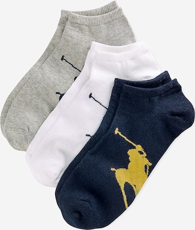 Polo Ralph Lauren Zeķes, krāsa - raibi pelēks / melns / balts, Preces skats