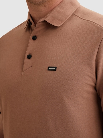 Maglietta 'Polo shirt in piqué blend' di VANGUARD in rosa