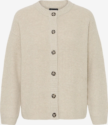 Oxmo - Cárdigan en beige: frente