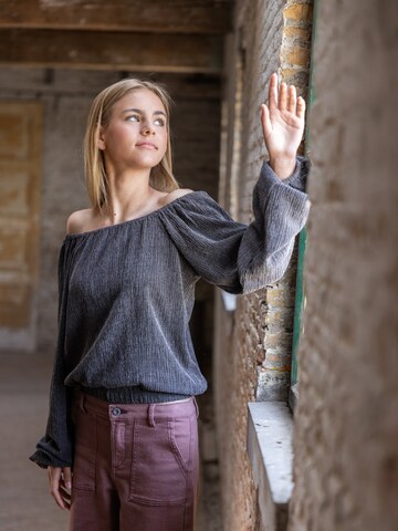 Looxs Revolution Blouse in Grey