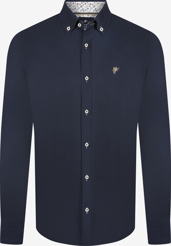 DENIM CULTURE Overhemd 'Duncan' in Blauw: voorkant