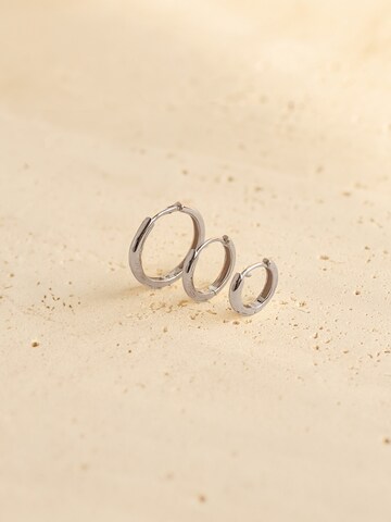Hey Happiness Ohrringe 'Trio Hoops' in Silber