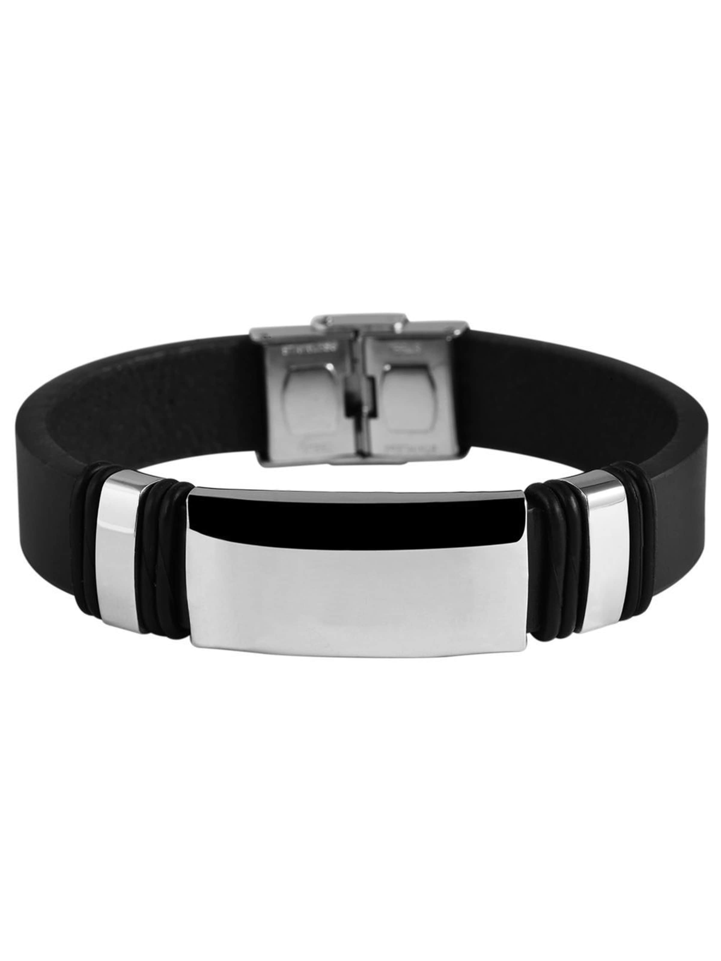 Akzent Bracelet 'Arto, langlebig' in Black: front