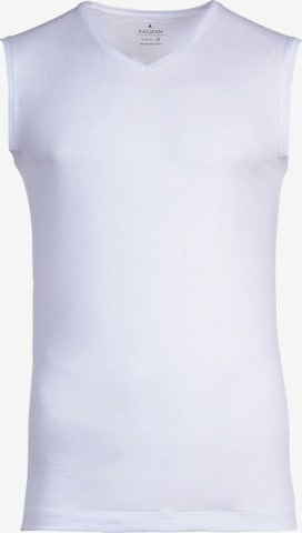 T-Shirt Ragman en blanc