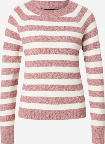 VERO MODA Пуловер 'VMDoffy' в червено: отпред