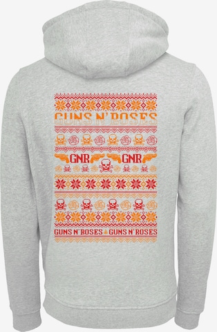 Pull-over 'Guns And Roses Christmas' F4NT4STIC en gris : devant