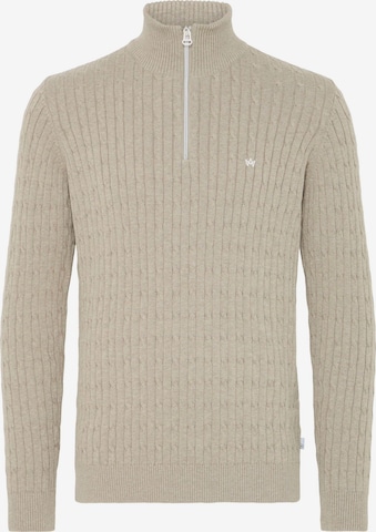 Kronstadt - Pullover 'Call' em bege: frente