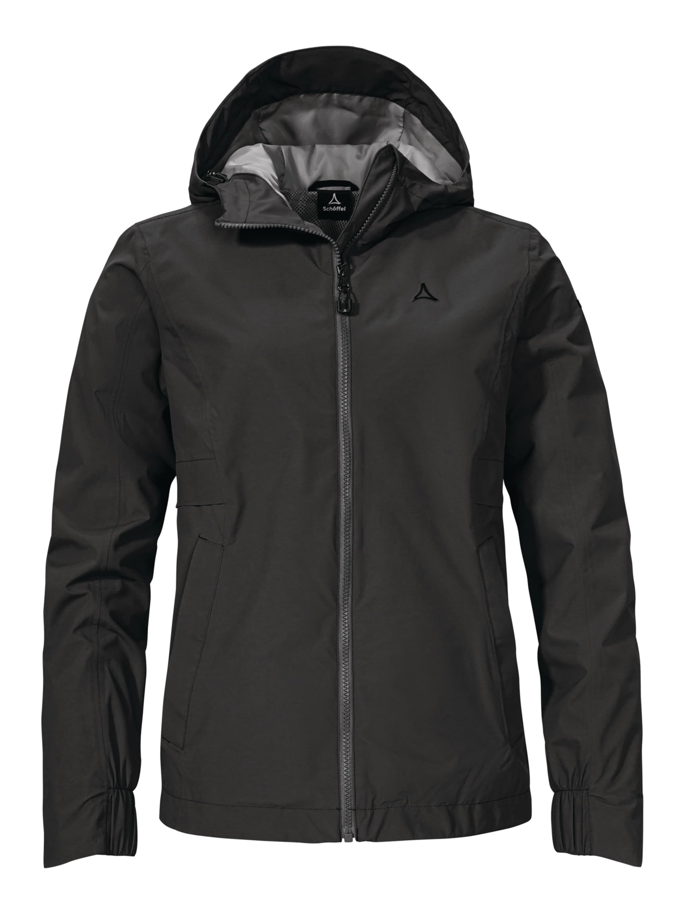 Schöffel Outdoorjas 'Bohorok' in Zwart: voorkant