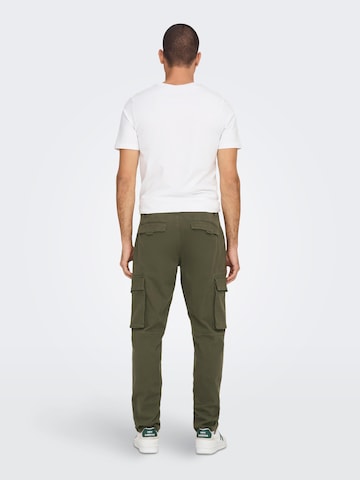 Regular Pantaloni cu buzunare 'NEXT' de la Only & Sons pe verde