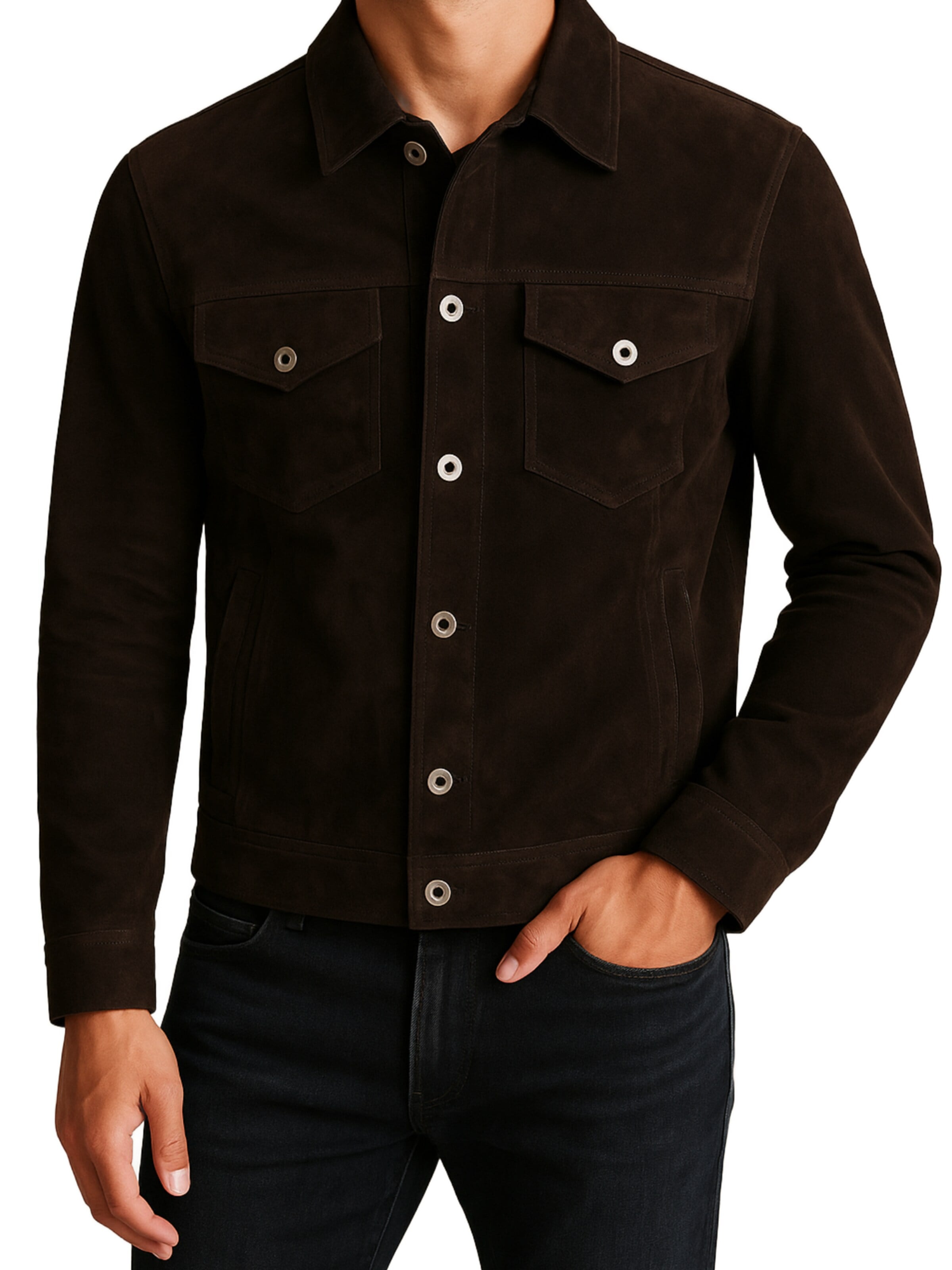 Veste mi-saison 'Kent' CYCAS D'OR en marron