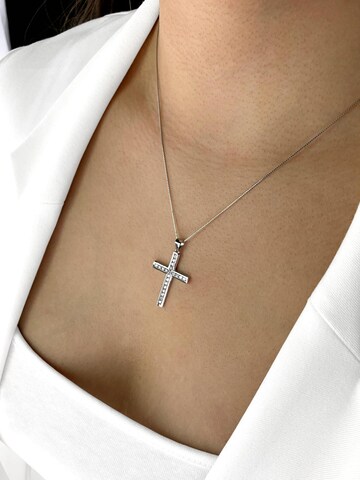 DANIEL CLIFFORD Kette 'Camille' in Silber: Vorderseite