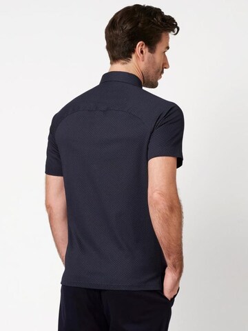 Coupe slim Chemise DESOTO en bleu