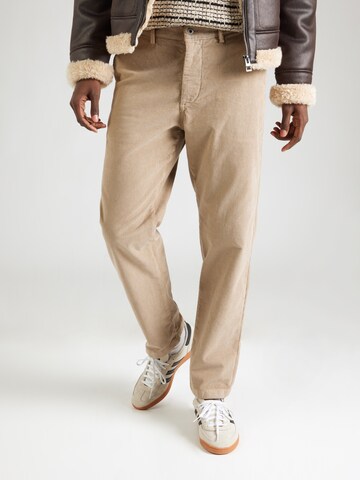 Regular Pantalon Pepe Jeans en beige : devant