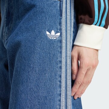 Wide leg Jeans 'Adicolor Firebird' di ADIDAS ORIGINALS in blu