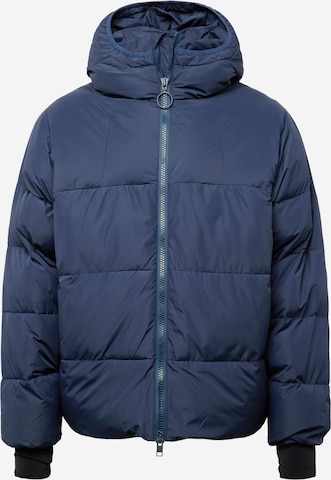 Embassy of Bricks and Logs Winter jacket 'WYNOT' in Blue: front