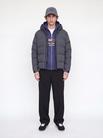 JACK & JONES Winter jacket 'JJSAGE' in Grey