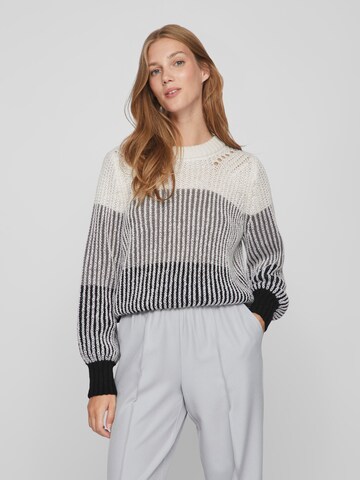 Pull-over 'Alina' VILA en gris : devant