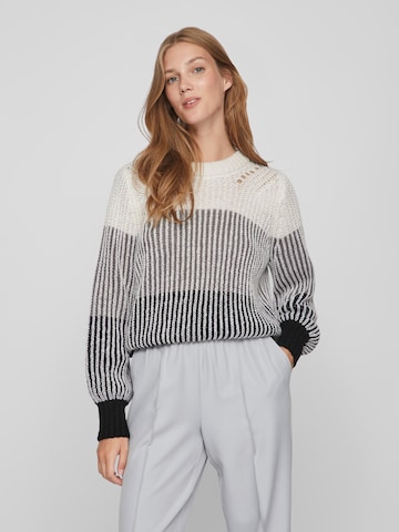 Pull-over 'Alina' VILA en gris : devant