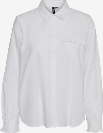 VERO MODA Bluse 'ISABELLA' i hvid: forside