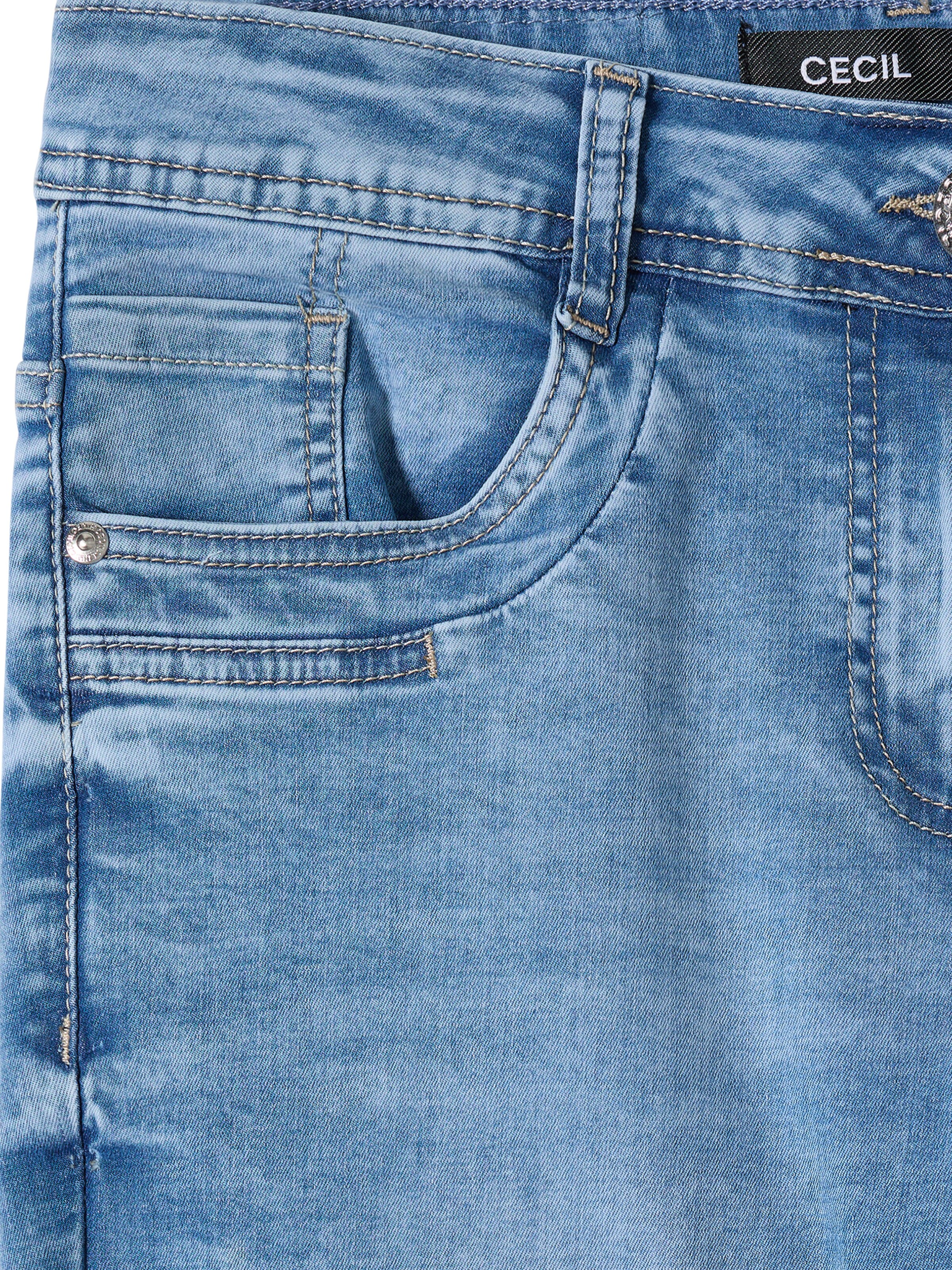 CECIL Slim fit Jeans 'Scarlett' in Blue