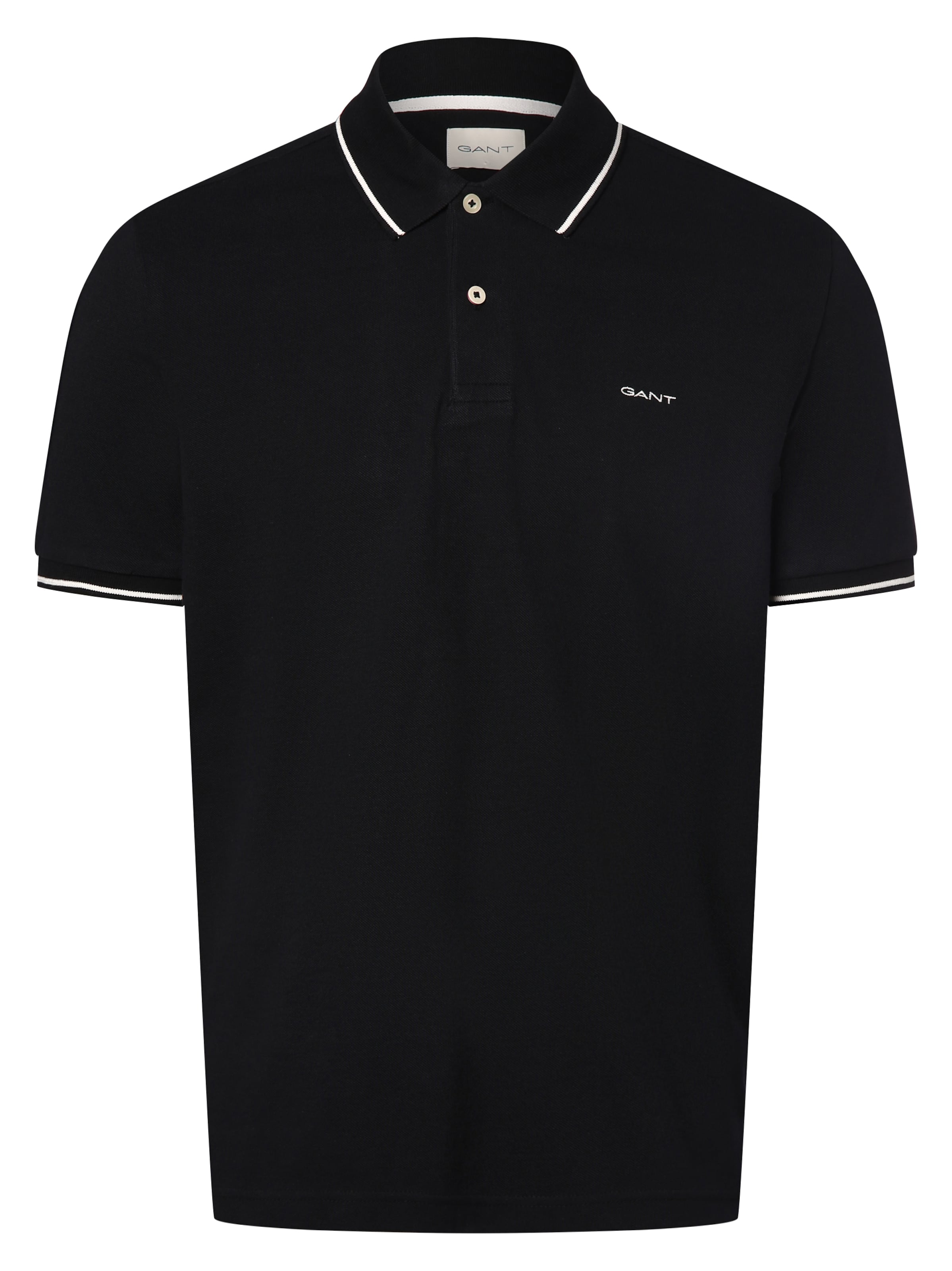 GANT Koszulka 'Rugger' w kolorze czarny: przód