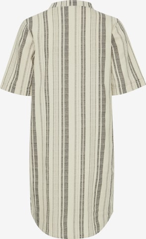 ICHI Kleid 'LINO' in Beige