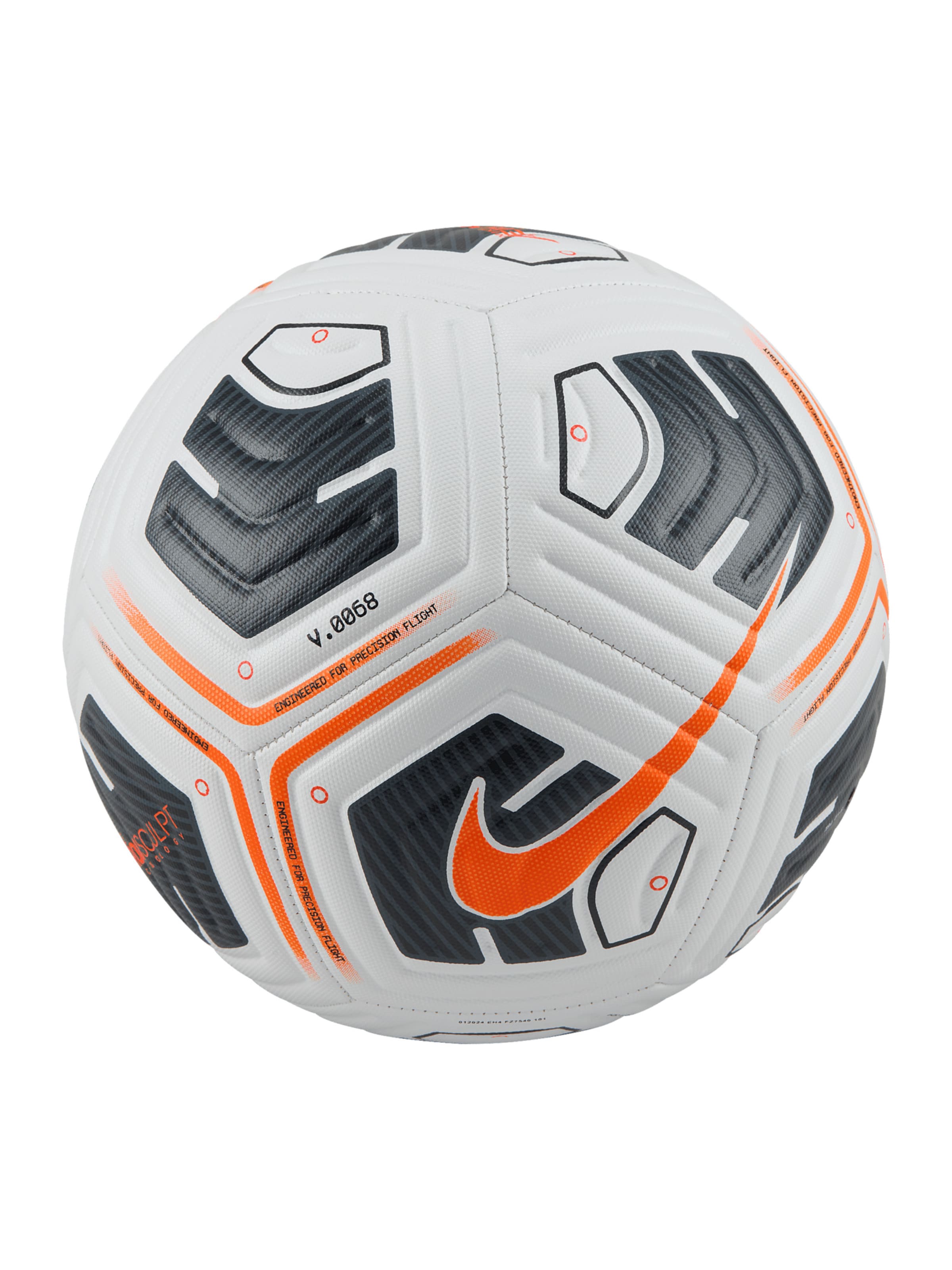 NIKE Ball in White: front