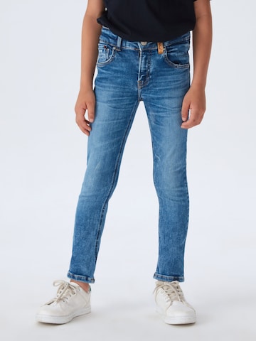 Regular Jeans 'Smarty' de la LTB pe albastru: față