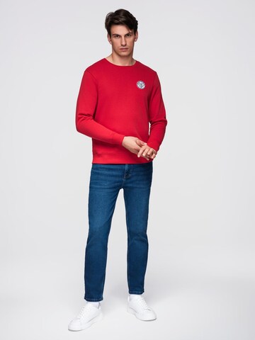 Ombre Sports sweatshirt in Red