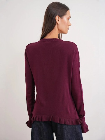 MixRay Strickjacke 'Strickjacken'‌‌‌‌‌ in Rot