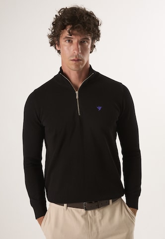 Felix Hardy Pullover in Schwarz: Vorderseite