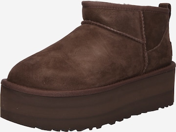 UGG Boots 'Classic Ultra' in Brown: front